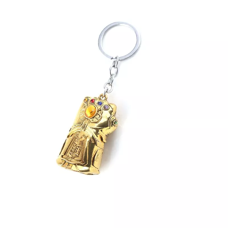 Chaveiro Thanos Manopla Fechada Vingadores Avengers Ultimato Dourado