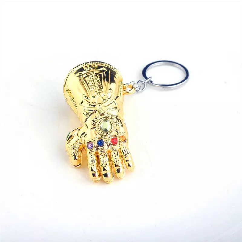 Chaveiro Thanos Manopla Vingadores Avengers Ultimato Dourado