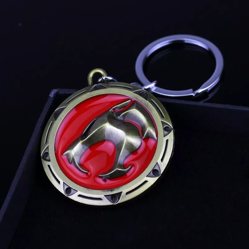 Chaveiro Thundercats Logo Dourado