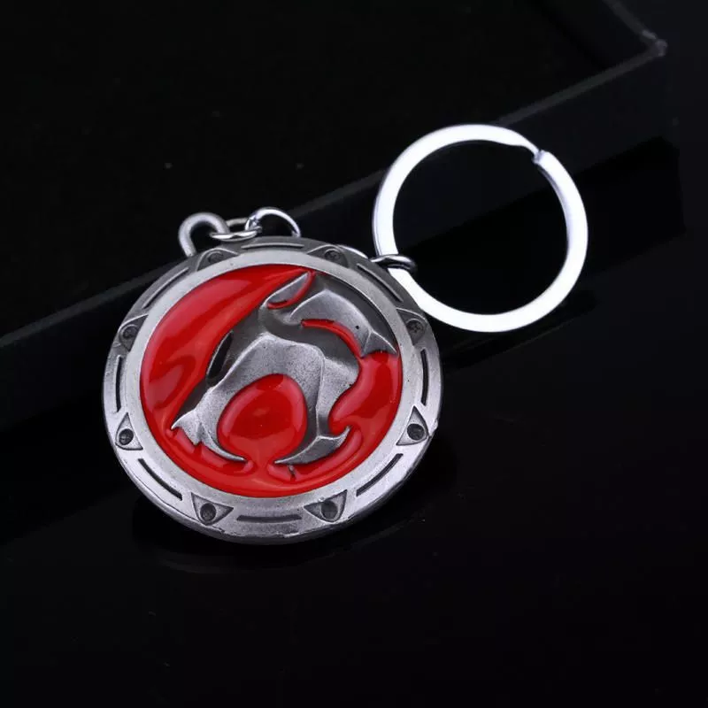 Chaveiro Thundercats Logo Prata