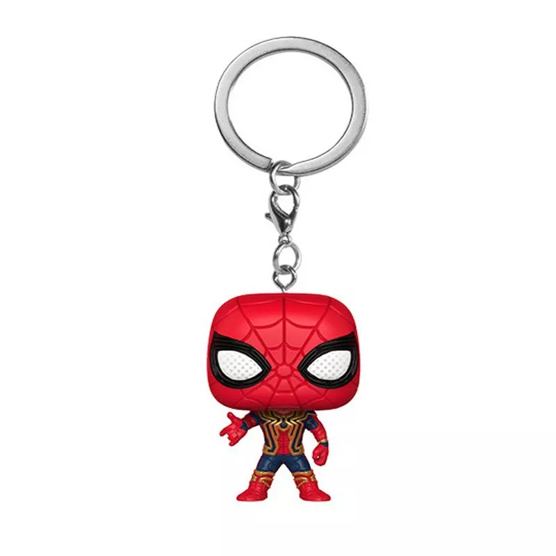Chaveiro Vingadores Guerra Infinita Homem Aranha De Ferro