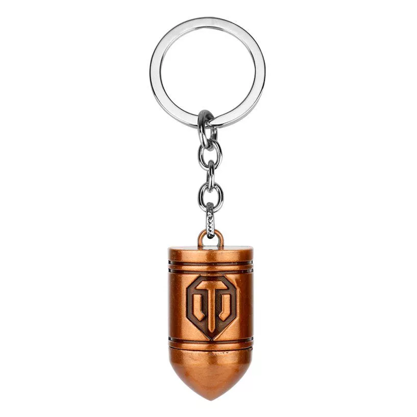 Chaveiro World of Tanks Bala Bronze Game