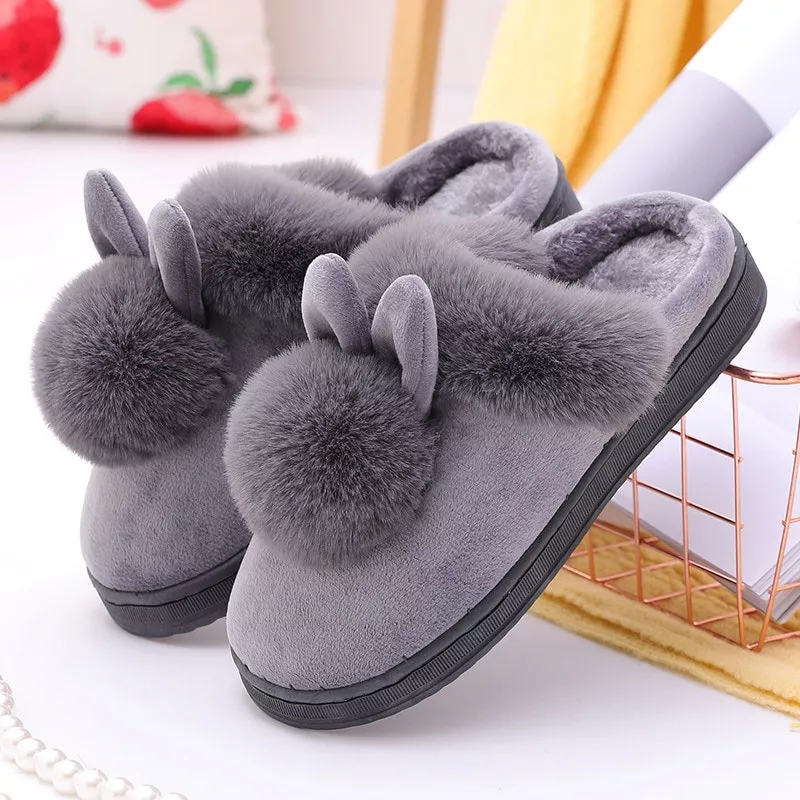 chinelos de inverno feminino de veludo neve chinelo indoor casa sapatos plus Pantufa Moda feminina chinelos de inverno quente pele slides das senhoras dos homens meninos meninas casa sapatos salto plano casa interior quarto zapatilla mujer