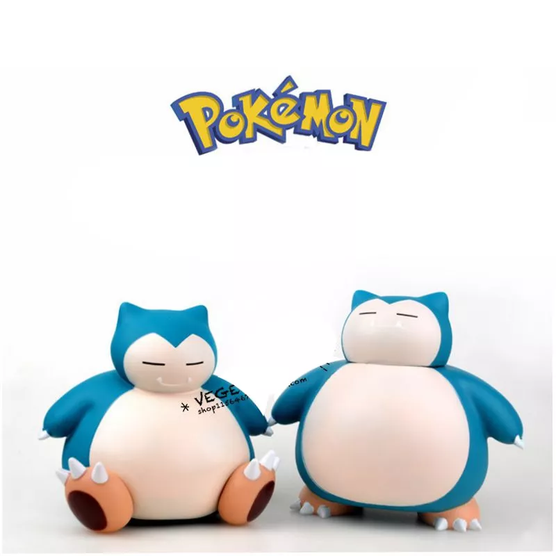 cofre pokemon snorlax 15cm mealheiro collectible figura de acao bolso Action Figure Pokemon Pikachu bulbasaur squirtle figma takara tomy anime figura pokemon modelo brinquedos ornamento para crianças presente