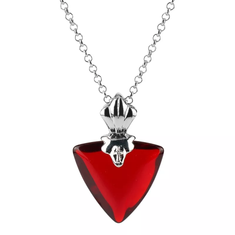 Colar anime fate/stay night tohsaka rin cosplay coração vermelho pingente tohsaka colar jóias acessórios-30
