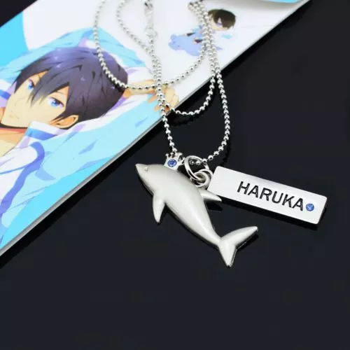 colar anime free haruka Action Figure Anime Free! Iwatobi Swim Club Haruka Nanase 22cm