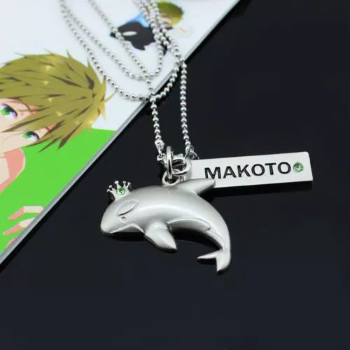 colar anime free makoto Colar Vingadores Thor 2 o mundo escuro colar loki capacete pingente vintage antigo jóias de ouro para homem e mulher atacado