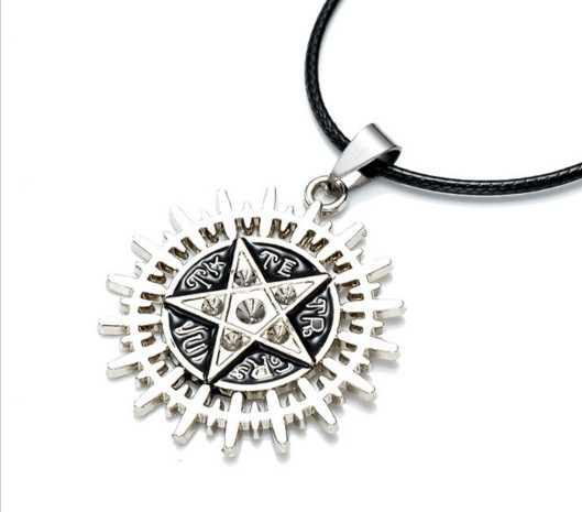 Colar Anime Kuroshitsuji Satan Symbol