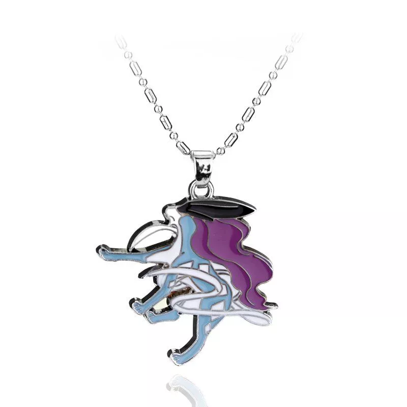 Colar Anime Pokemon Suicune #2382