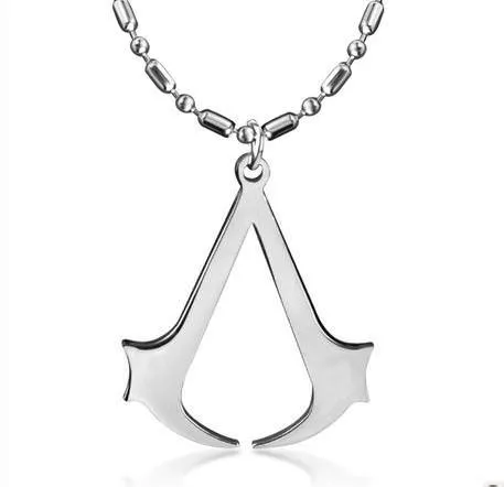 Colar Assassin's Creed II 2 3 Ezio Altair Prata