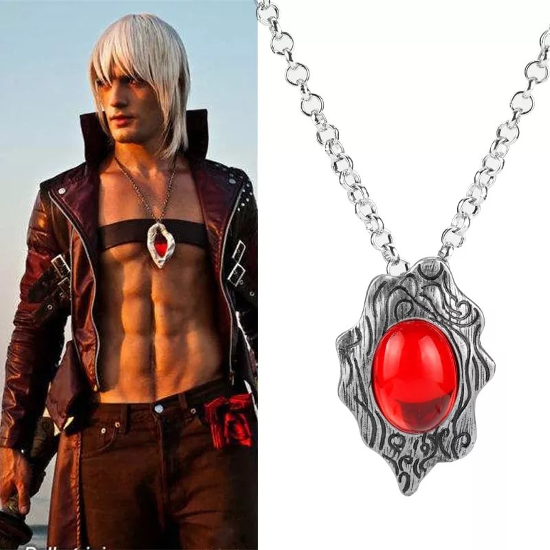 colar dmc devil may cry hunter dante amuleto colar vintage vergil pingente Mangá de Hunter x Hunter volta do hiato.