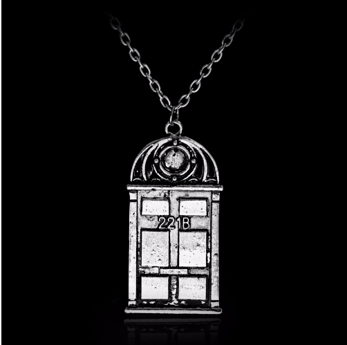 Colar Dr Doctor Who Porta 221B