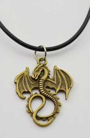 colar filme nova liga batalha de smaug hobbit bronze Colar Retro criativa crânio mão osso pingente hip hop estilo punk liga de bronze masculino e feminino jóias