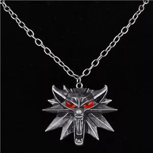 Colar Game Game Witcher 3 Logo