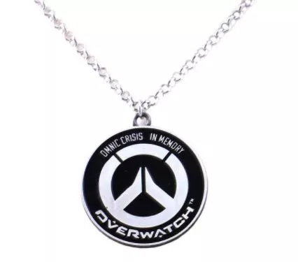 colar game overwatch Chaveiro Mortal Kombat Logo