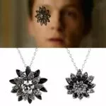 colar-homem-aranha-filmes-do-baile-de-cristal-colar-moda-joias-preto-dahlia-pingente