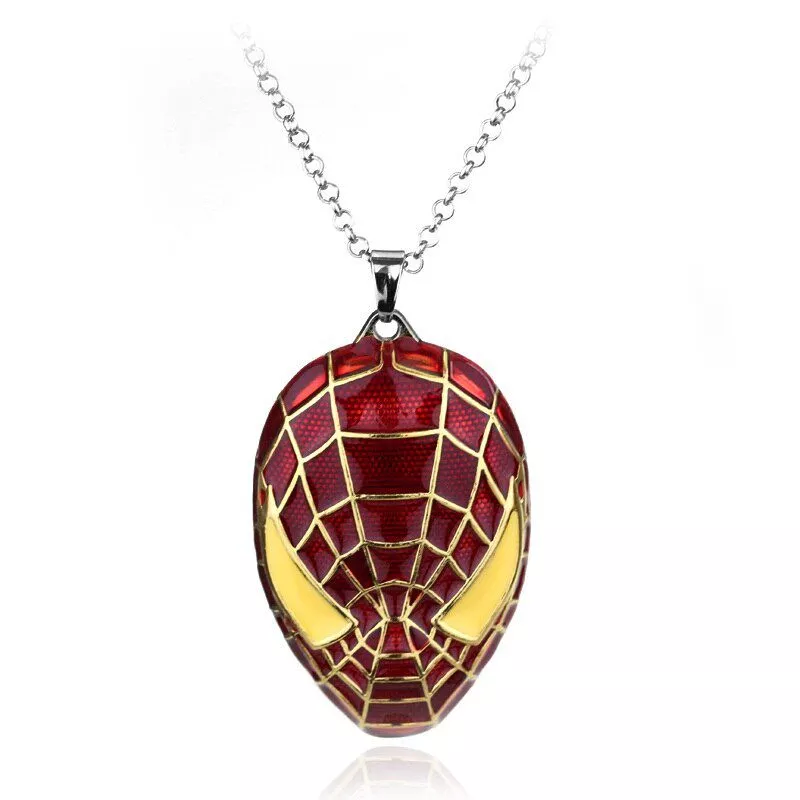 Colar Homem-Aranha Spider-Man Vermelho #92378