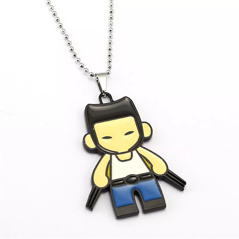 Colar Logan X-Men Chibi Super-Herói