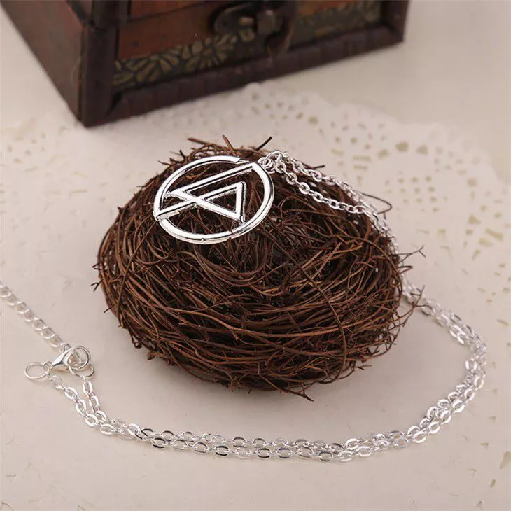 Colar Logo Banda Linkin Park