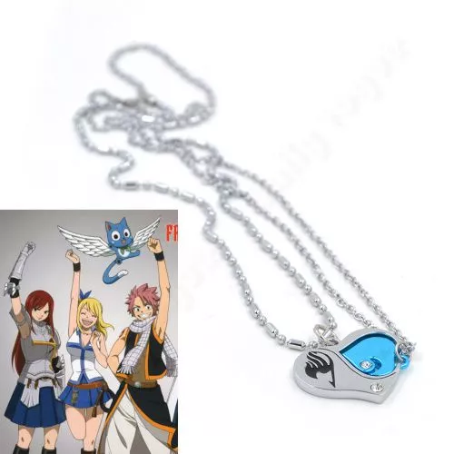 Colar Lychee New Fashion Japan anime alloy alloy pendant necklace Fairy Tail charm necklace