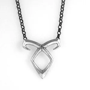 Colar Metal Instrumentos Mortais: Cidade dos Ossos Prata Shadowhunters