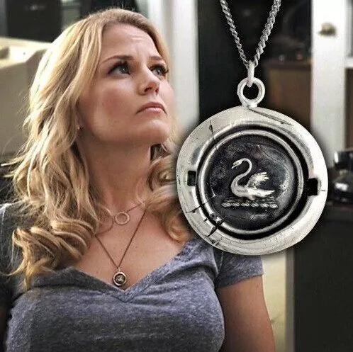 colar once upon a time pingente emma swan presente novo design joias colar para lazied populares mobile