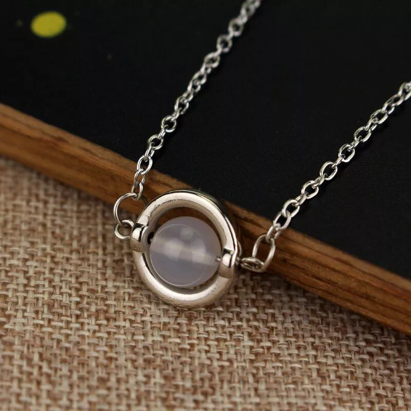 Colar Pingente Circundante Filme Crepúsculo Bella Moonstone