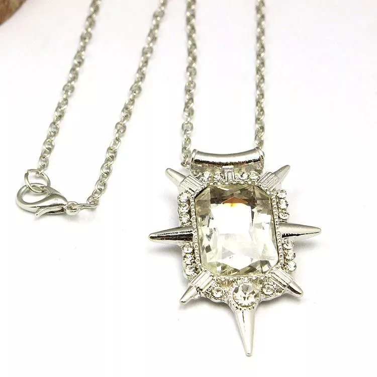 Colar Série ABC Disney Once Upon a Time Glinda Oz Branco