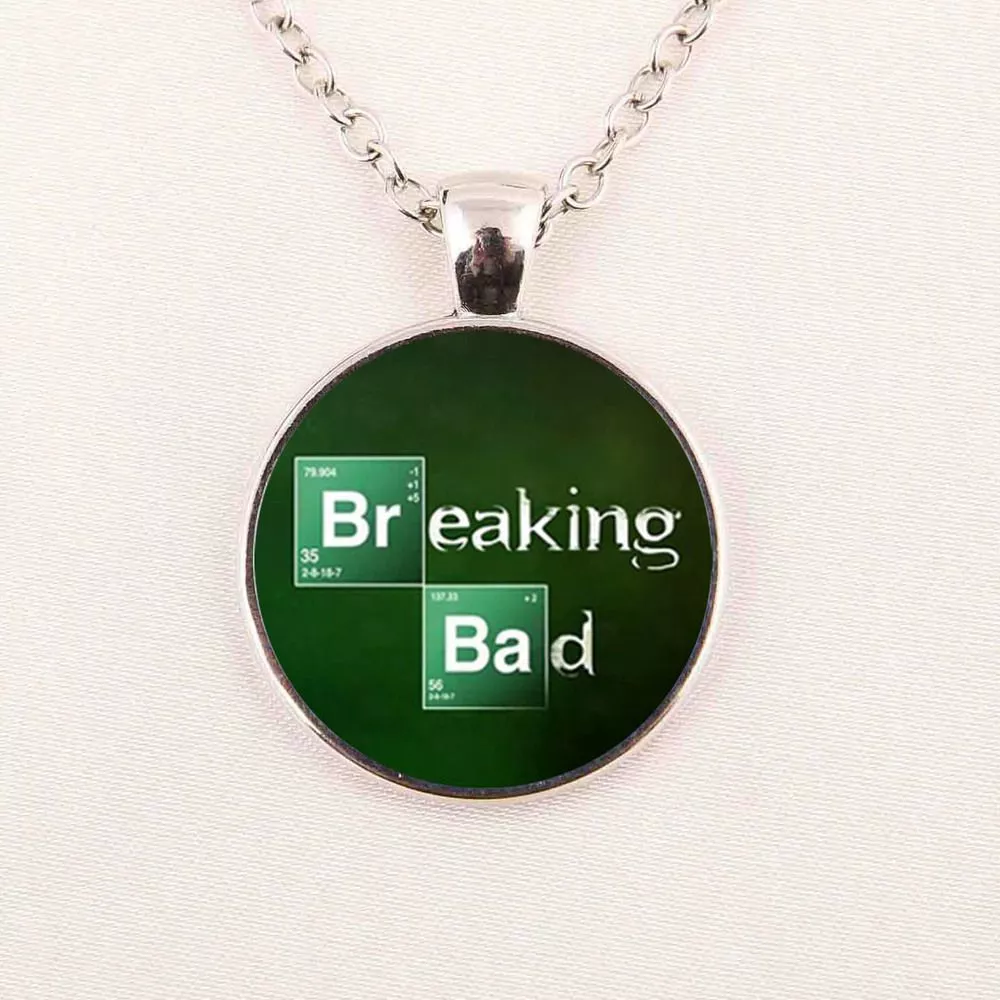 colar serie breaking bad 002 Colar borboleta colares para as mulheres verde branco pedra encantos pingentes jóias aniversário festa de casamento acessórios #002536