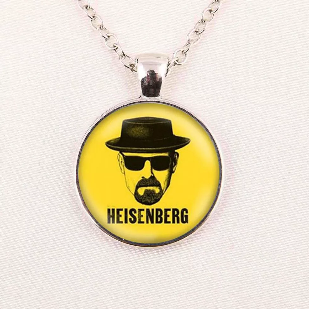 colar serie breaking bad heisenberg 001 Broche Breaking bad los pollos hermanos esmalte pino única decoração diversão