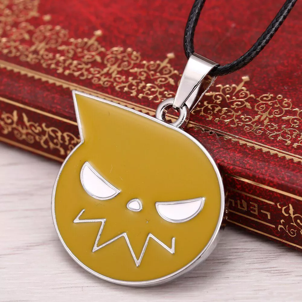 colar-soul-eater-necklace-alloy-logo-pendants-necklace-rope-chain-for-men-jewelry