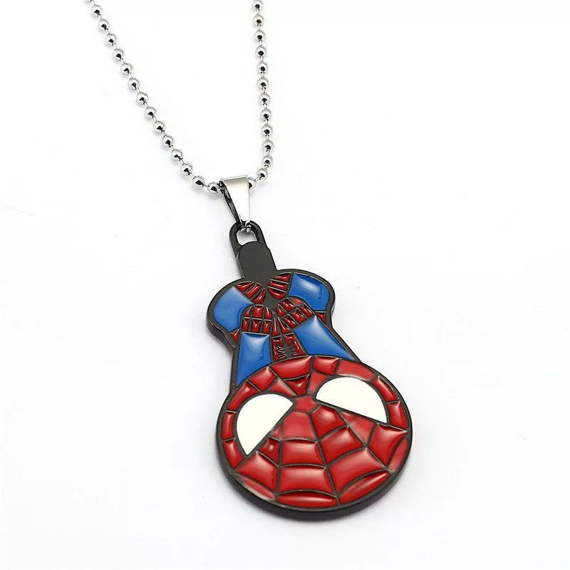 Colar Spider-Man Homem-Aranha Vingadores Avengers Chibi Super-Herói