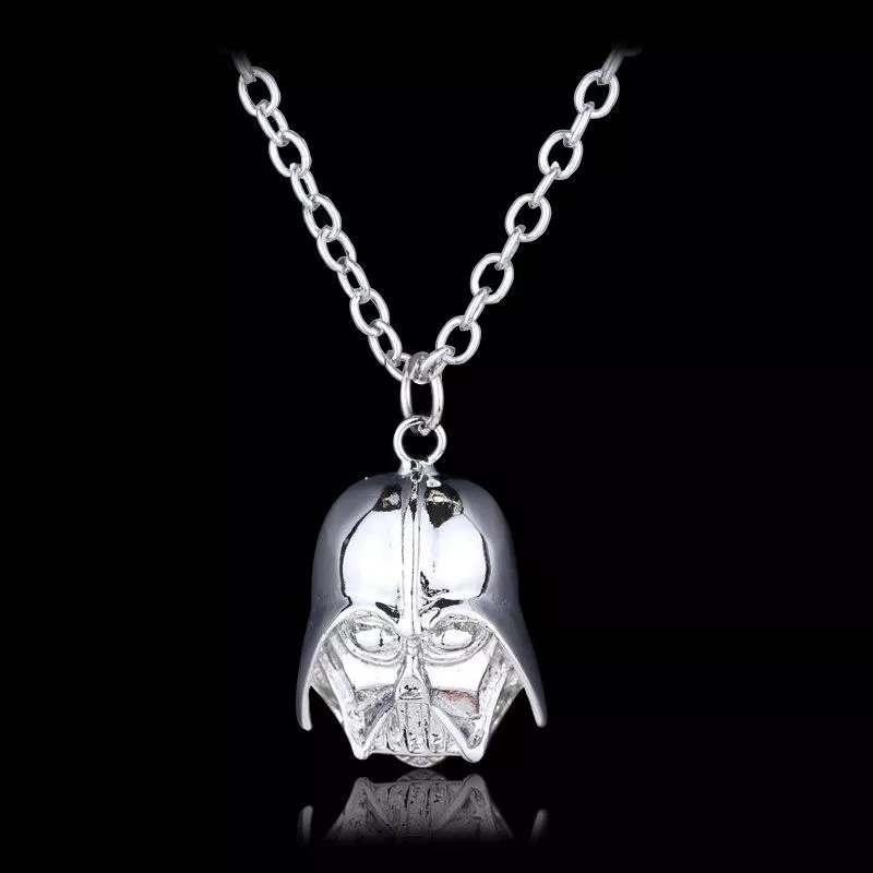 colar star wars darth vader prata 1293 Anel Star Wars Darth Vader Guerra Estrela Anéis de Metal Cavaleiro Máscara Do Partido Anel Anéis de Casamento Para As Mulheres Homens Jóias anel masculino