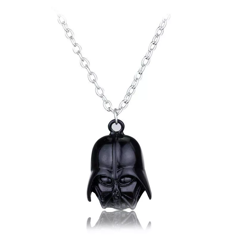 colar star wars darth vader preto 12981 DOTIFI For Women New Simple Sequin Cloud Necklaces Lightning Pendant Stainless Steel Necklace Gift T95-T98
