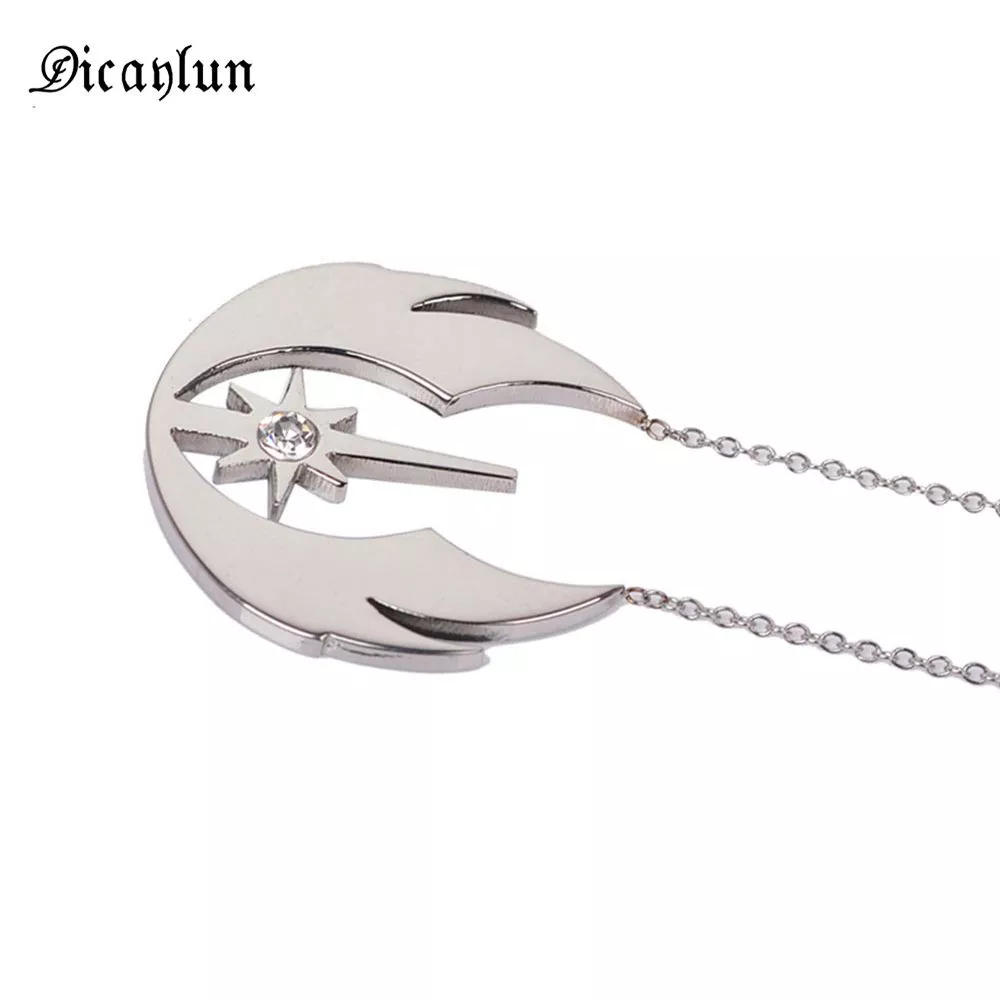 Colar Star Wars Jedi Rebelde Ordem EU Te Amo EU Sei Amante Zircão Pingente de Aço Inoxidável Jóias presentes Homem