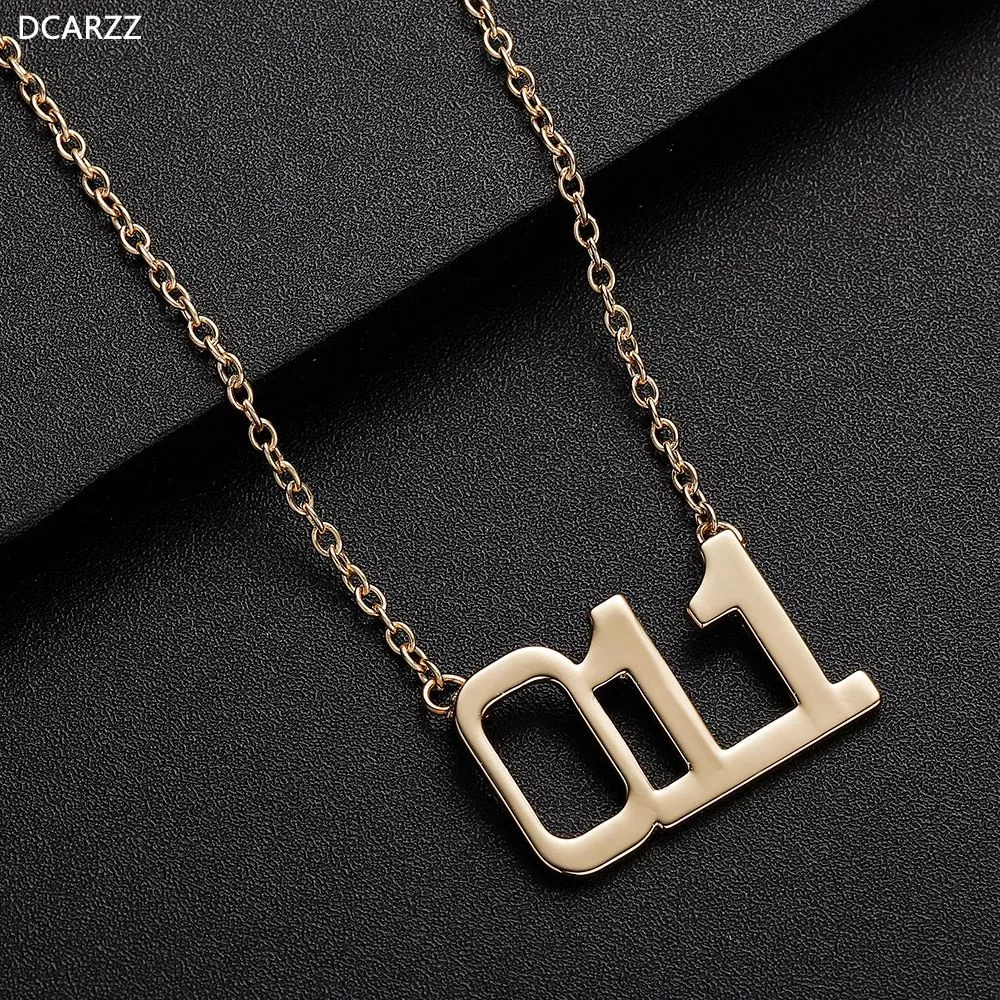 colar stranger things 08 011 numeros colar pingente onze gargantilha de ouro colar Colar borboleta delicada pingente colar uso diário item de moda feminino jóias incrustadas cz pedra brilhante colar presentes