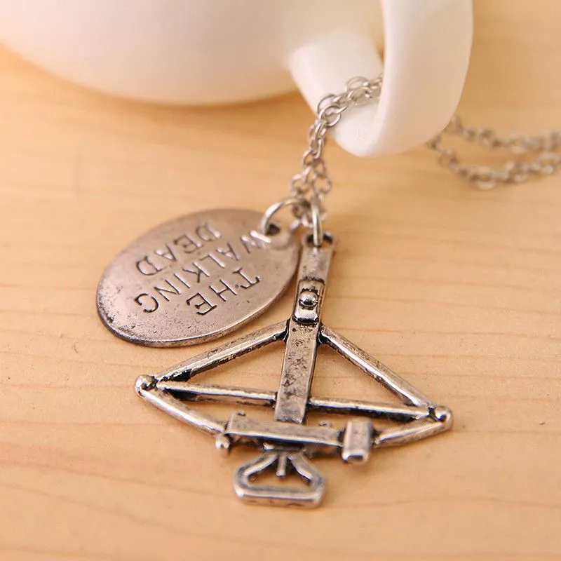 Colar The Walking Dead Daryl Dixon Prata