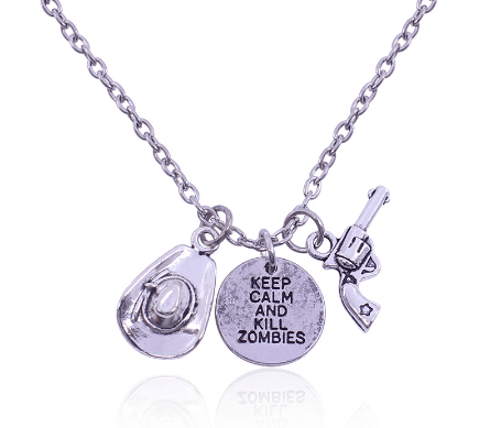 Colar The Walking Dead Rick Grimes Prata