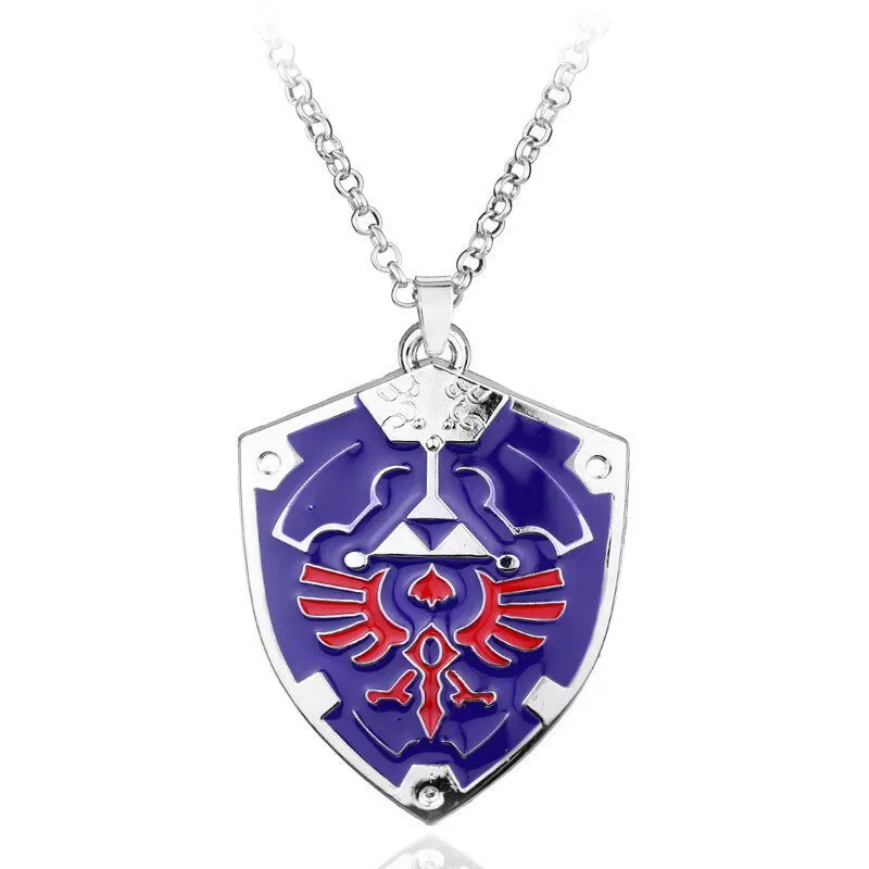Colar Zelda Escudo #1 Prata