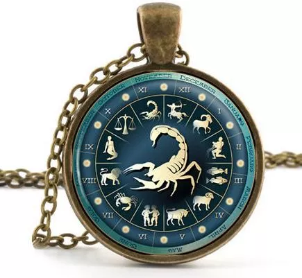 Colar Zodíaco Astrologia Signo Escorpião