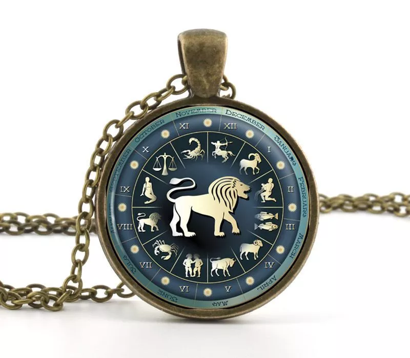 Colar Zodíaco Astrologia Signo Leão