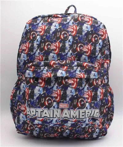 conjunto mochila super herois quadrinhos hq capitao america 2 Mochila Transparente Roxo