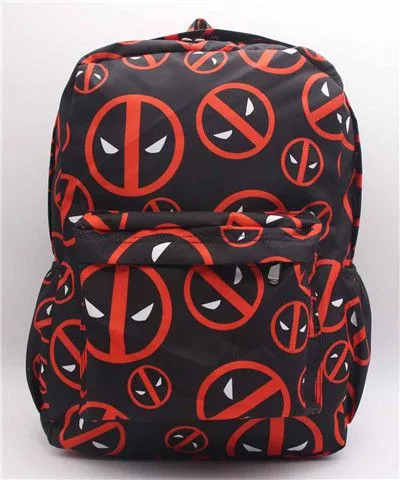 Conjunto Mochila Super Heróis Quadrinhos HQ Deadpool 3