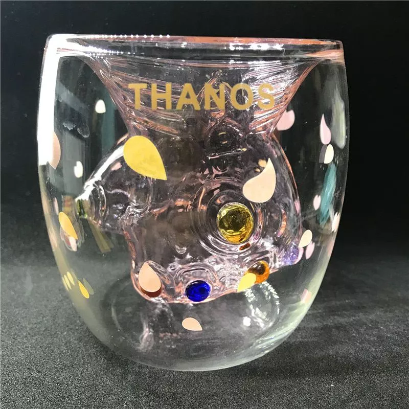 Copo Manopla Thanos Vingadores Avengers Marvel Ultimato Guerra Infinita