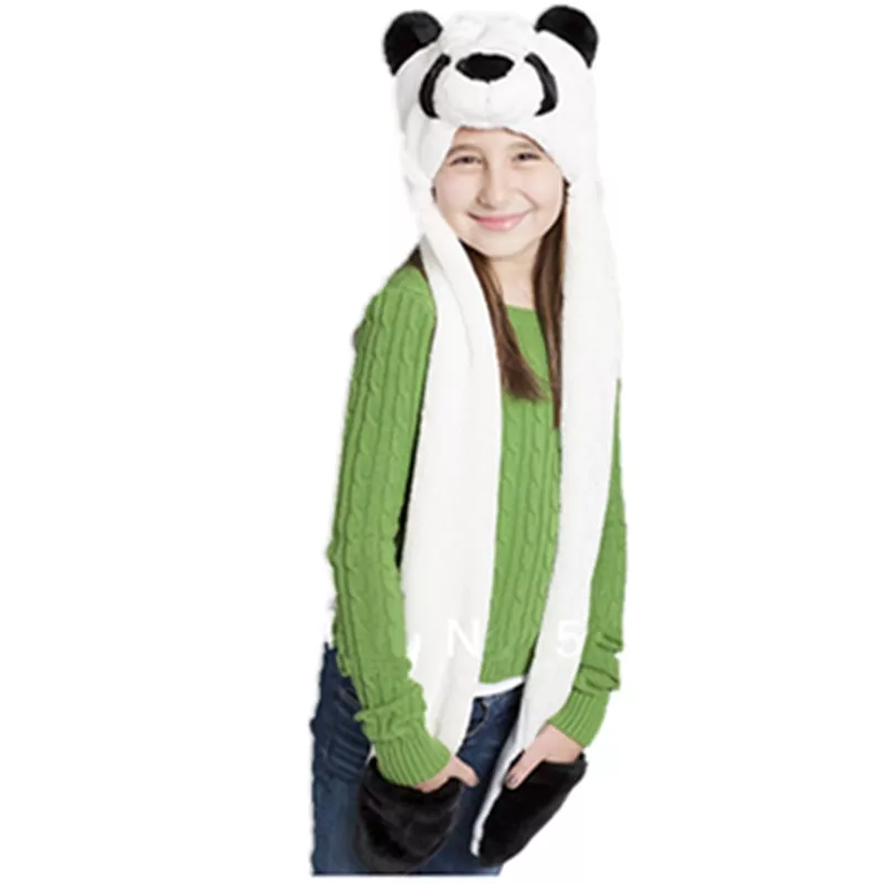 cosplay de pelucia dos desenhos animados panda chapeus com as abas de Colar borboleta delicada pingente colar uso diário item de moda feminino jóias incrustadas cz pedra brilhante colar presentes