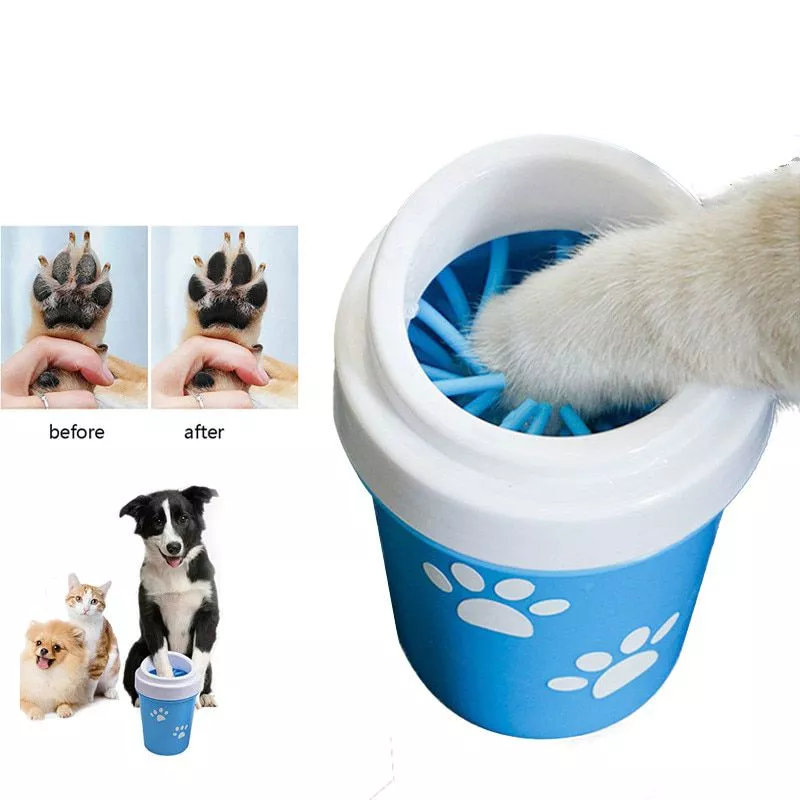 dog paw cleaner cup for small large dogs pet feet washer portable pet cat dirty paw Dog Paw Cleaner Cup for Small Large Dogs Pet Feet Washer Portable Pet Cat Dirty Paw Cleaning Cup Soft Silicone Foot Wash Tool