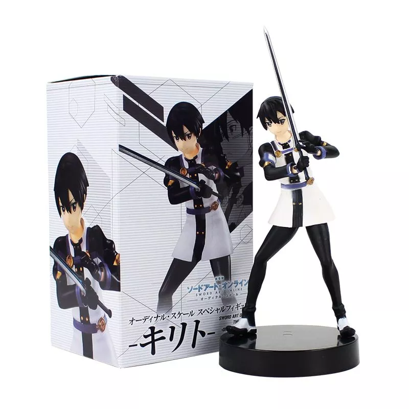 Espada arte em linha kirito figura brinquedo kirigaya kazuto ggo anime arma gale online modelo boneca presente para crianças