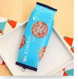 Estojo Bolsa Porta Lápis Escolar Cracker