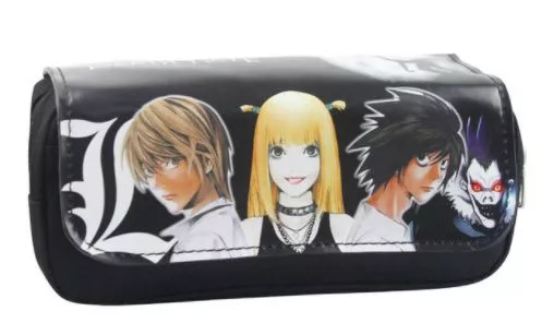 estojo bolsa porta lapis escolar death note Estojo Bolsa Porta Lápis Escolar Ovo