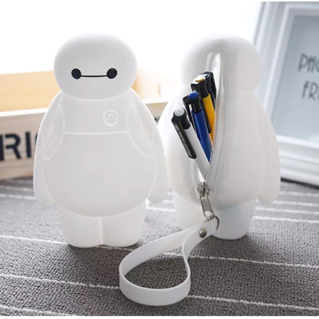 Estojo Bolsa Porta Lápis Escolar Disney Marvel Big Hero 6 Baymax